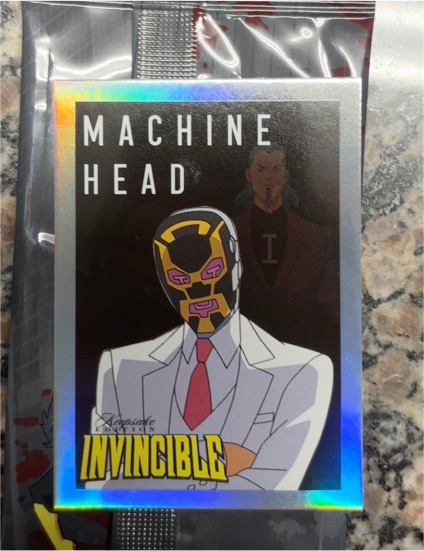 2025 Keepsake Invincible #208 Machine Head — front