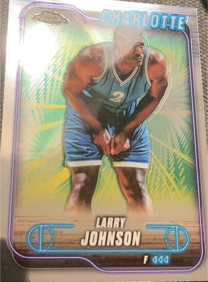 2024-25 Topps Chrome #98 Larry Johnson — front