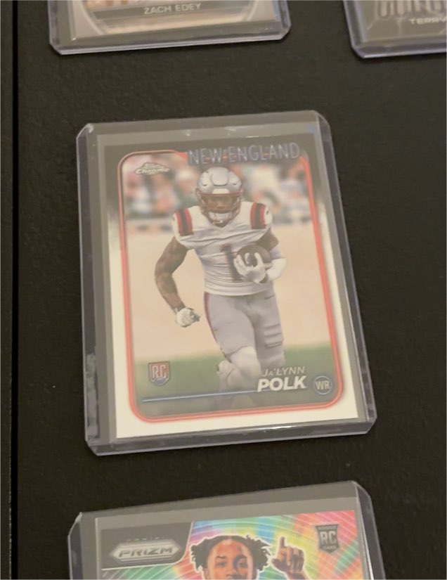 2024 Topps Chrome #220 Ja'Lynn Polk — front