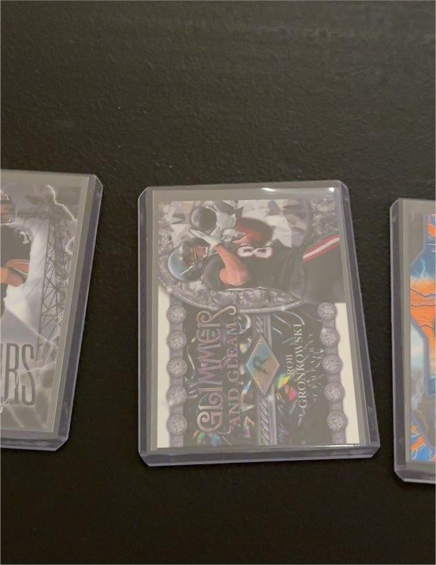 2024 Topps Resurgence Glimmer and Gleam Rob Gronkowski #GG-19 — front
