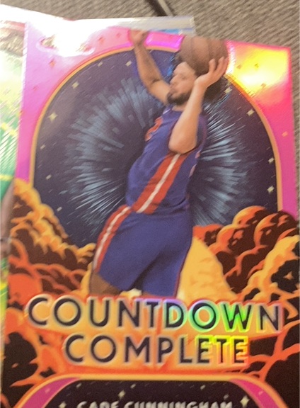 2024-25 Topps Chrome #CC-10 Cade Cunningham Countdown Complete — front