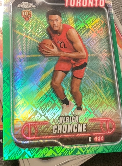 2024-25 Topps Chrome #191 Ulrich Chomche — front