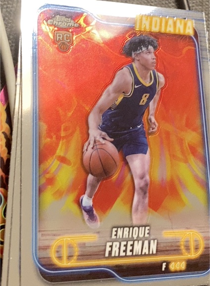 2024-25 Topps Chrome #111 Enrique Freeman — front