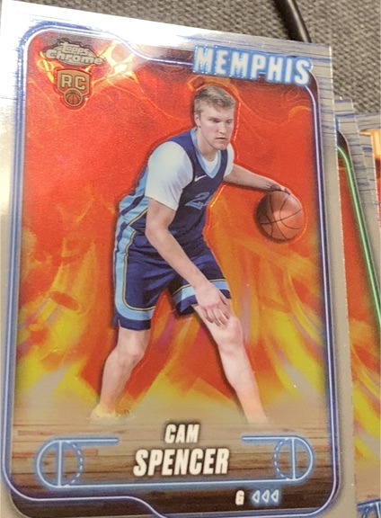 2024-25 Topps Chrome #130 Cam Spencer — front