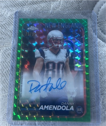 2024 Topps Chrome #126 Danny Amendola — front