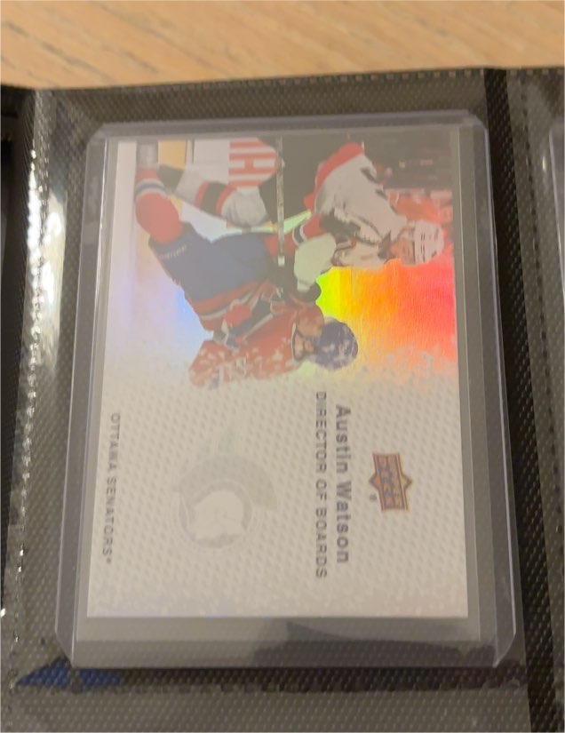 2023-24 Upper Deck Series 2 #DB-12 Austin Watson Director of Boards — front