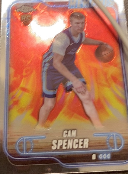 2024-25 Topps Chrome #130 Cam Spencer — front