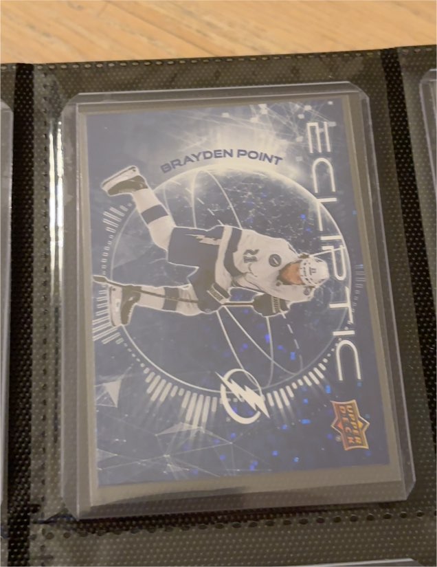 2023-24 Upper Deck Series 2 Ecliptic #EC-12 Brayden Point — front
