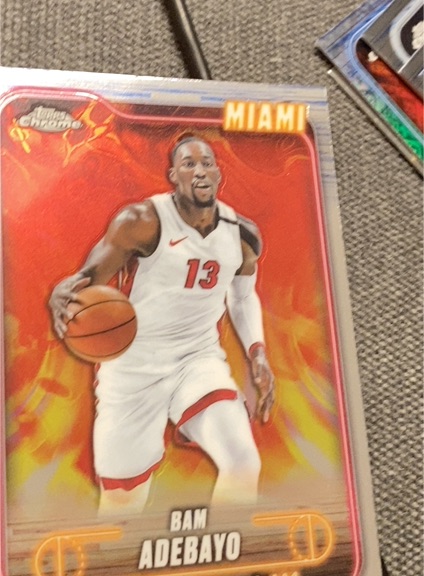 2024-25 Topps Chrome #33 Bam Adebayo — front