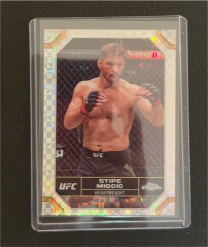2024 Topps Chrome UFC #181 Stipe Miocic — front