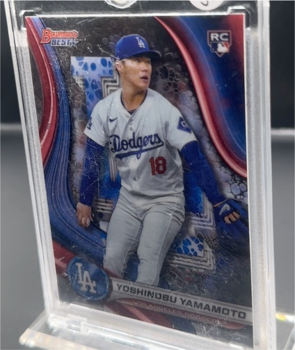 2024 Bowman's Best #34 Yoshinobu Yamamoto — front