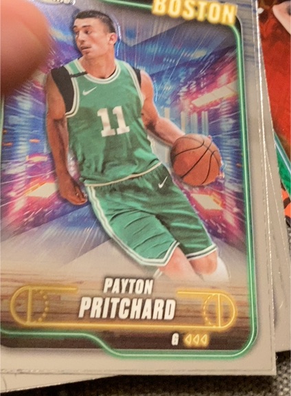2024-25 Topps Chrome #110 Payton Pritchard — front