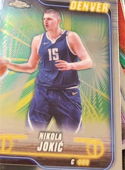 2024-25 Topps Chrome #50 Nikola Jokić — front