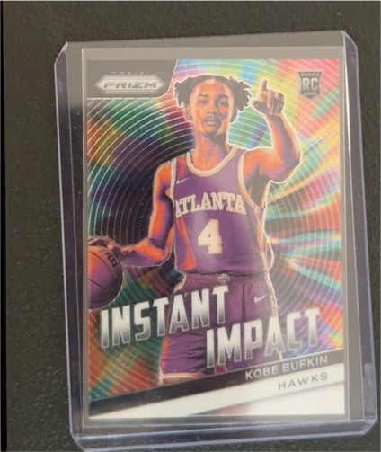 2023-24 Panini Prizm Instant Impact #17 Kobe Bufkin — front