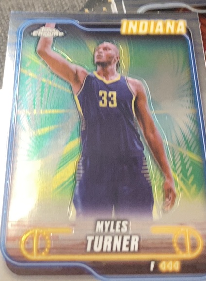 2024-25 Topps Chrome #38 Myles Turner — front