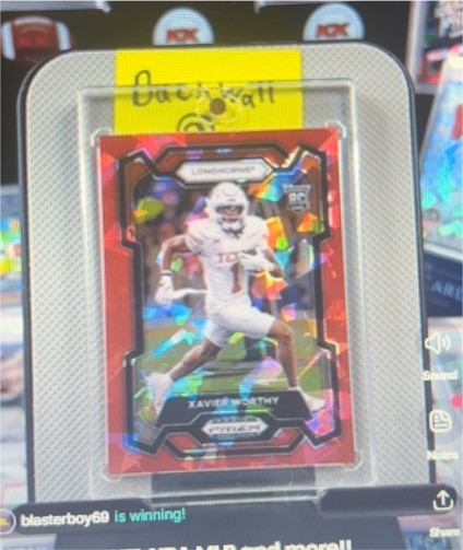 2024 Panini Prizm Draft Picks #153 Xavier Worthy — front