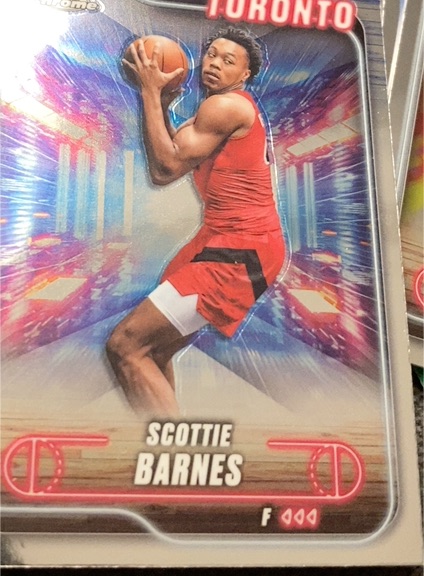 2024-25 Topps Chrome #89 Scottie Barnes — front