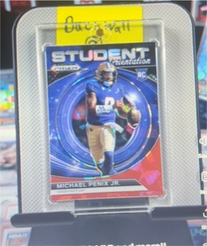 2024 Panini Prizm Draft Picks Student Orientation #SO-MPJ Michael Penix Jr. — front