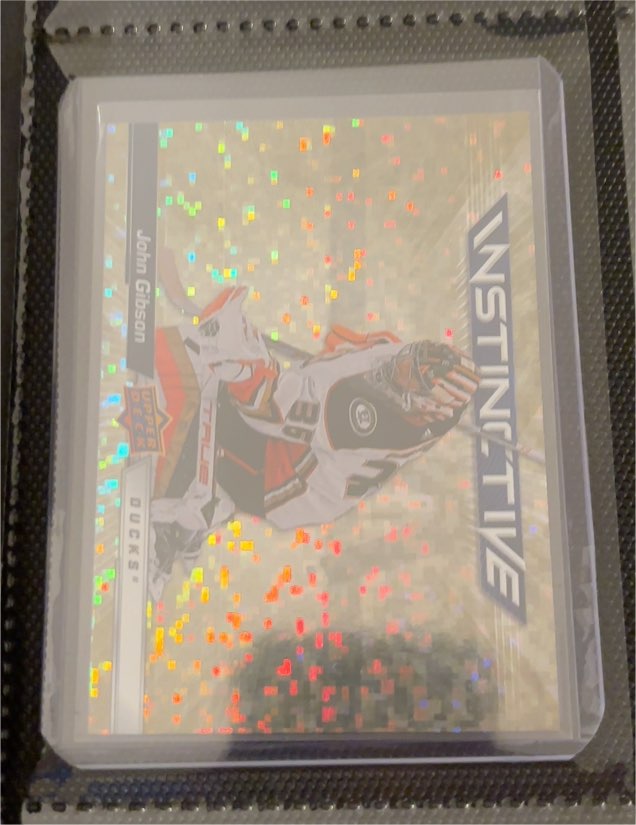 2023-24 Upper Deck Series 2 Instinctive #IN-20 John Gibson — front