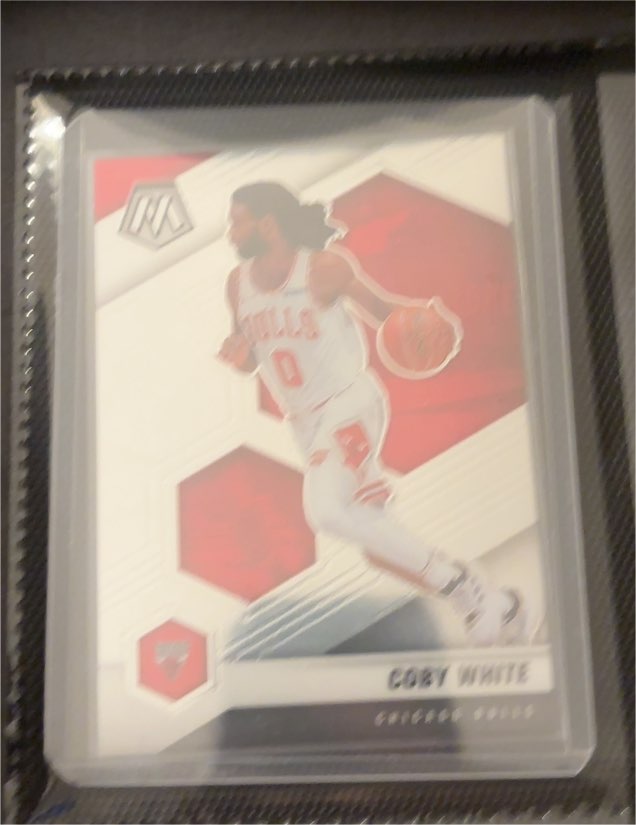 2020-21 Panini Mosaic #34 Coby White — front