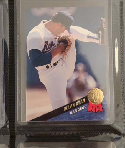 1993 Leaf #115 Nolan Ryan — front