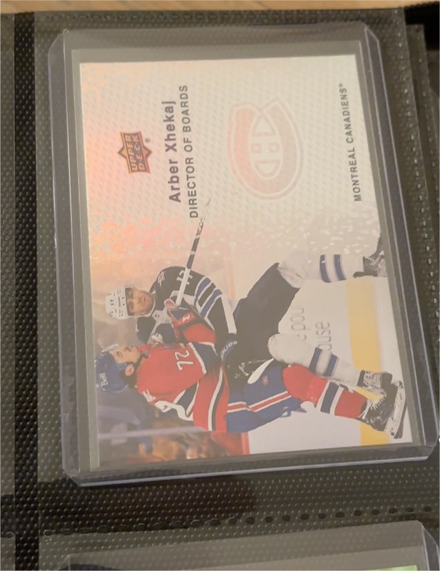 2023-24 Upper Deck Series 2 #DB-10 Arber Xhekaj — front