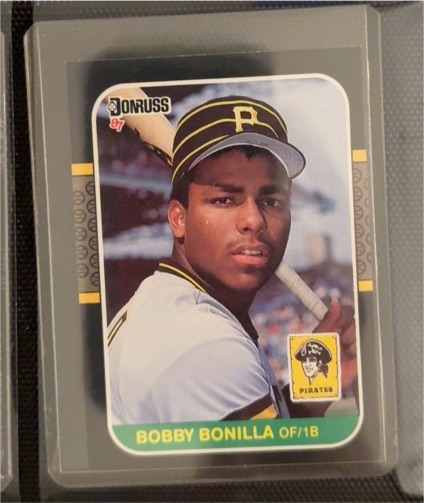 1987 Donruss #558 Bobby Bonilla — front