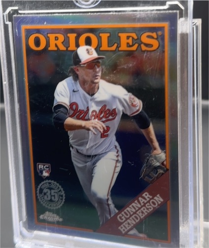2023 Topps Chrome Update #88CU-8 Gunnar Henderson — front