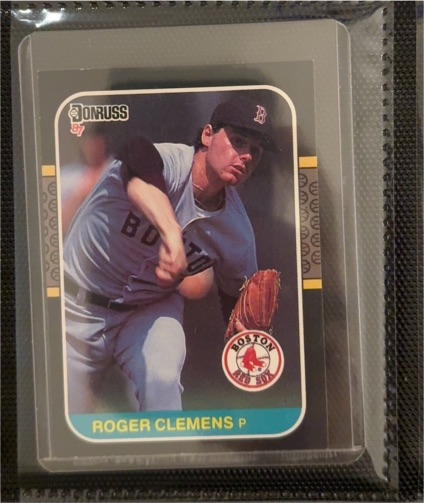 1987 Donruss #276 Roger Clemens — front