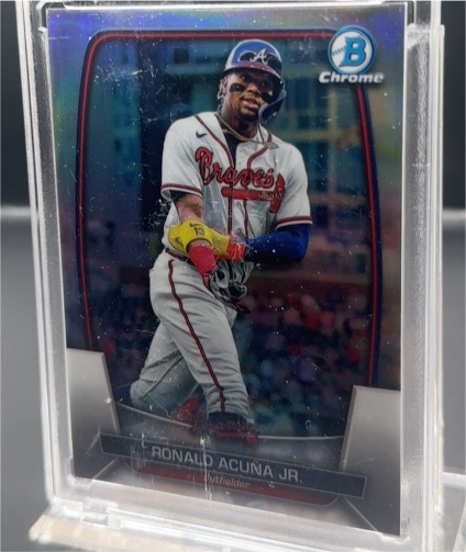 2023 Bowman Chrome #93 Ronald Acuna Jr. — front