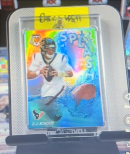 2024 Panini Mosaic Splash Silver Prizm #SS-CJS C.J. Stroud — front