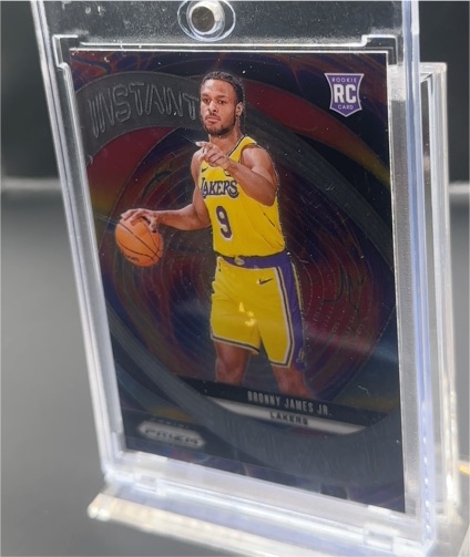 2024-25 Panini Prizm #7 Bronny James Jr. — front