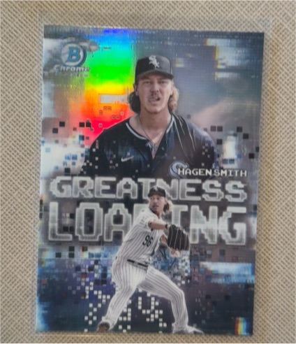 2025 Bowman Chrome #GL-6 Hagen Smith Greatness Loading — front