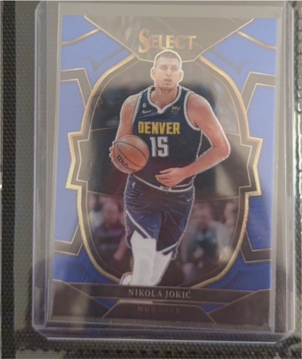 2022-23 Panini Select Concourse Blue #1 Nikola Jokic — front