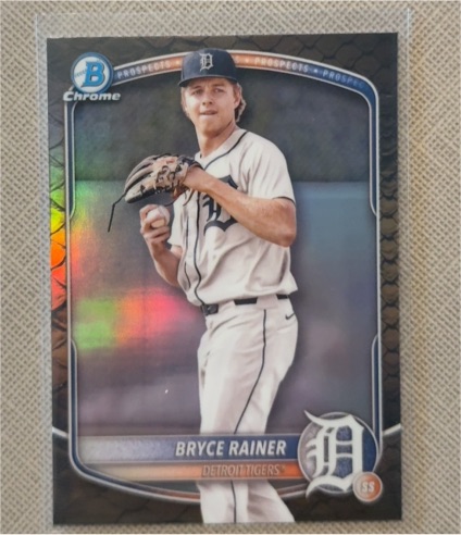 2025 Bowman Chrome Prospects #BCP-49 Bryce Rainer — front