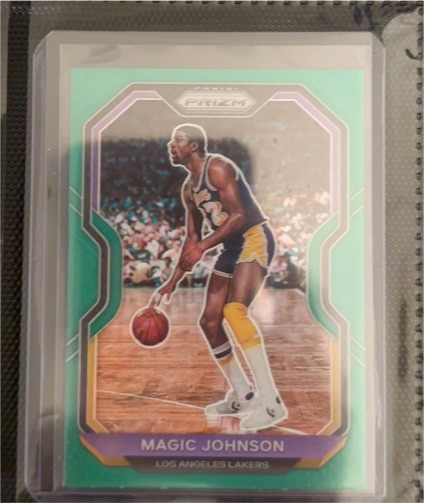 2020-21 Panini Prizm #219 Magic Johnson — front