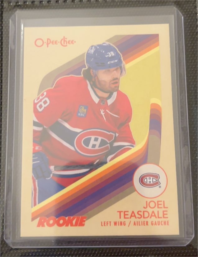 2023-24 O-Pee-Chee Retro #560 Joel Teasdale — front