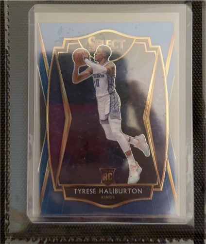 2020-21 Panini Select #189 Tyrese Haliburton — front