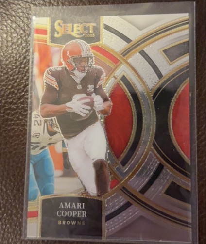 2023 Panini Select Premier Level #147 Amari Cooper Browns — front