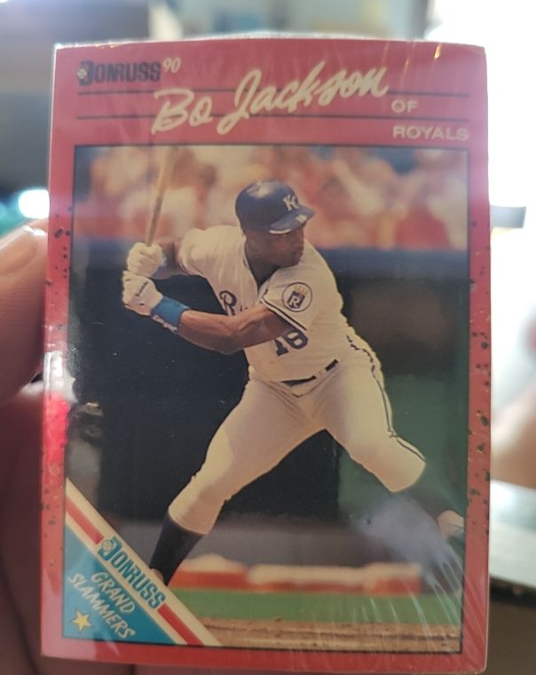 1990 Donruss #12 Bo Jackson Grand Slammers — front
