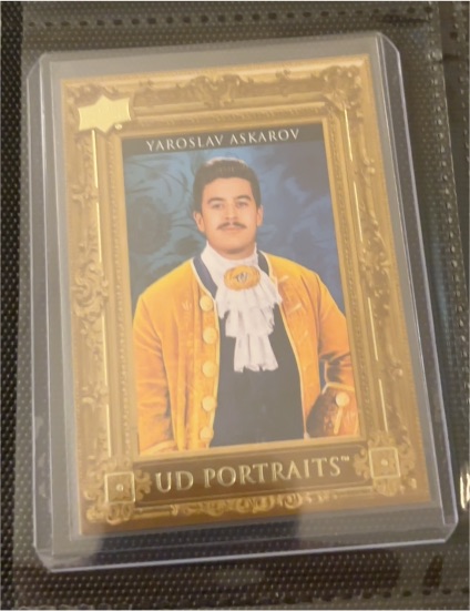 2023-24 Upper Deck Series 2 UD Portraits #P35 Yaroslav Askarov — front