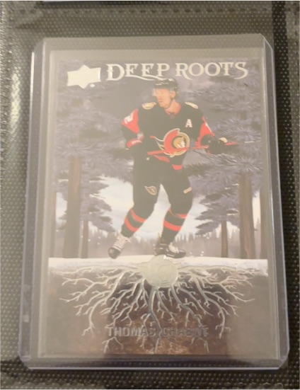 2023-24 Upper Deck Series 2 Deep Roots #DR-9 Thomas Chabot — front
