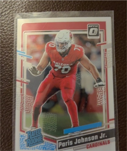 2023 Donruss Optic #205 Paris Johnson Jr — front