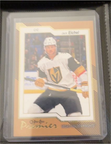2023-24 O-Pee-Chee Premier #P-12 Jack Eichel — front
