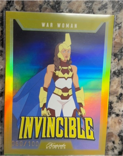 2025 Keepsake Invincible #060 War Woman — front