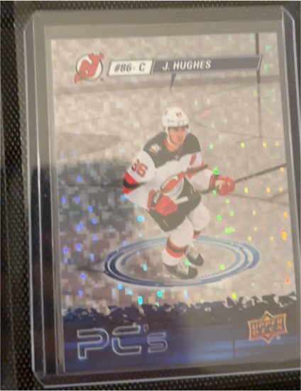 2023-24 Upper Deck Series 2 PC's #PC-26 Jack Hughes — front