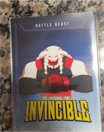 2025 Keepsake Invincible Battle Beast — front