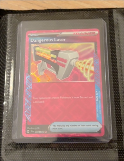 2024 Pokémon Shrouded Fable #058/064 Dangerous Laser — front
