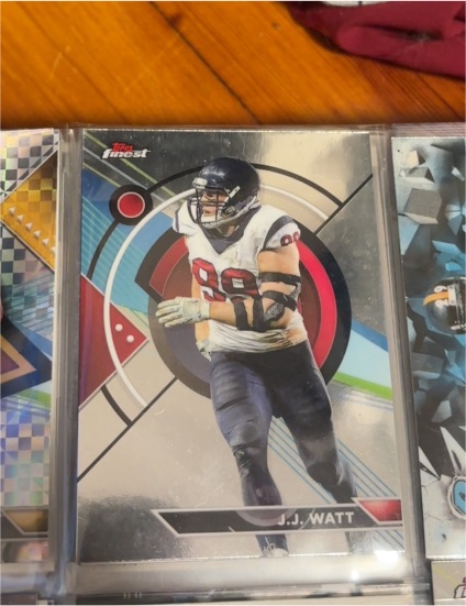 2023 Topps Composite - Topps Finest #192 J.J. Watt — front