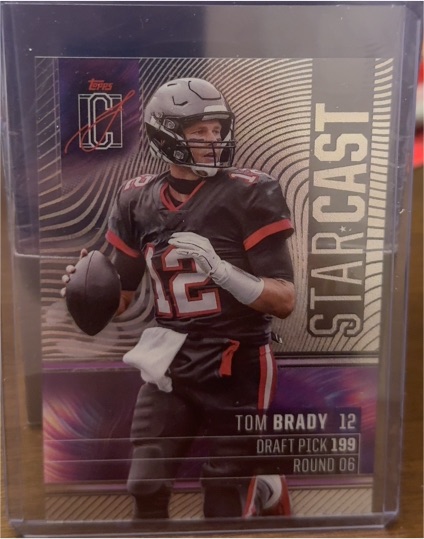 2024 Topps Signature Class #SC-6 Tom Brady Starcast Acetate SP Insert — front